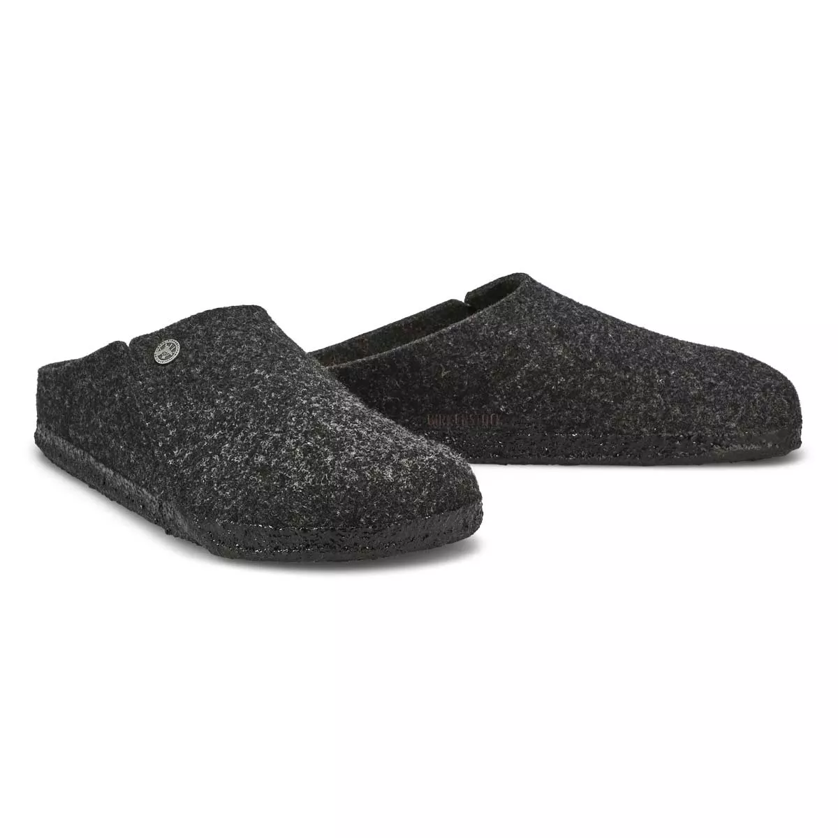 Affordable Birkenstock, Pantoufle ZERMATT SHEARLING, anthracite, hommes 0120