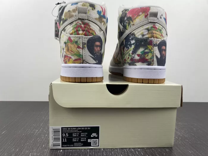 Affordable Nike SB Dunk High Supreme Rammellzee FD8779-100 0117