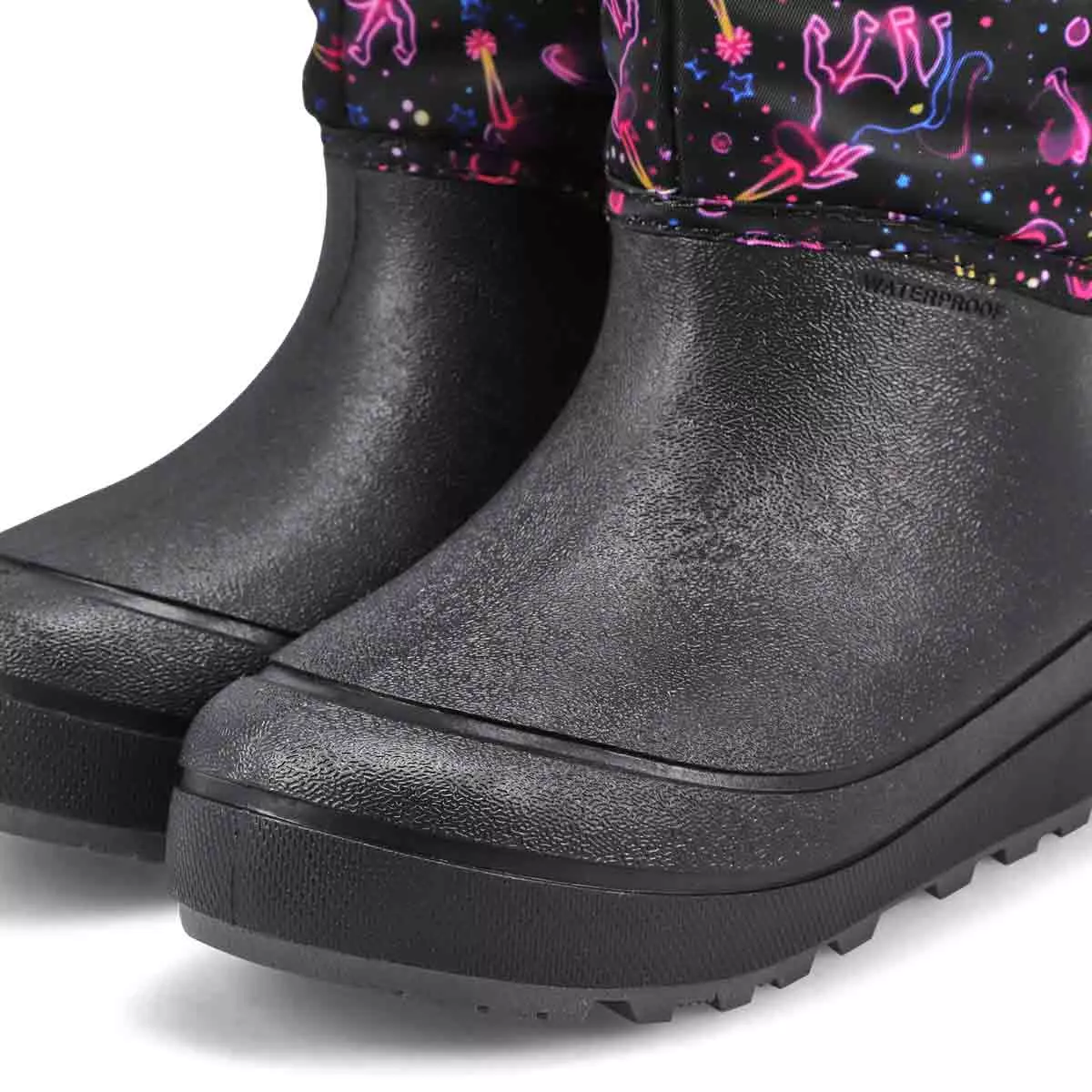 Affordable Bogs, Botte d'hiver SNOW SHELL NEON UNICORN, filles 0125