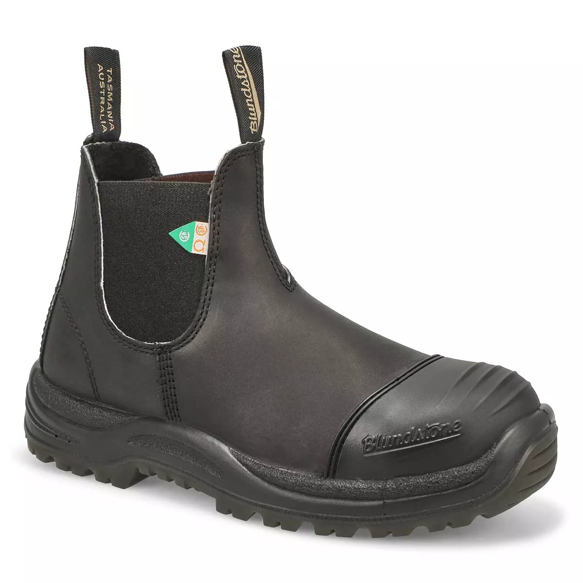 Cheap Blundstone, Botte 164 CSA GREENPATCH, noir, unisexe 0131