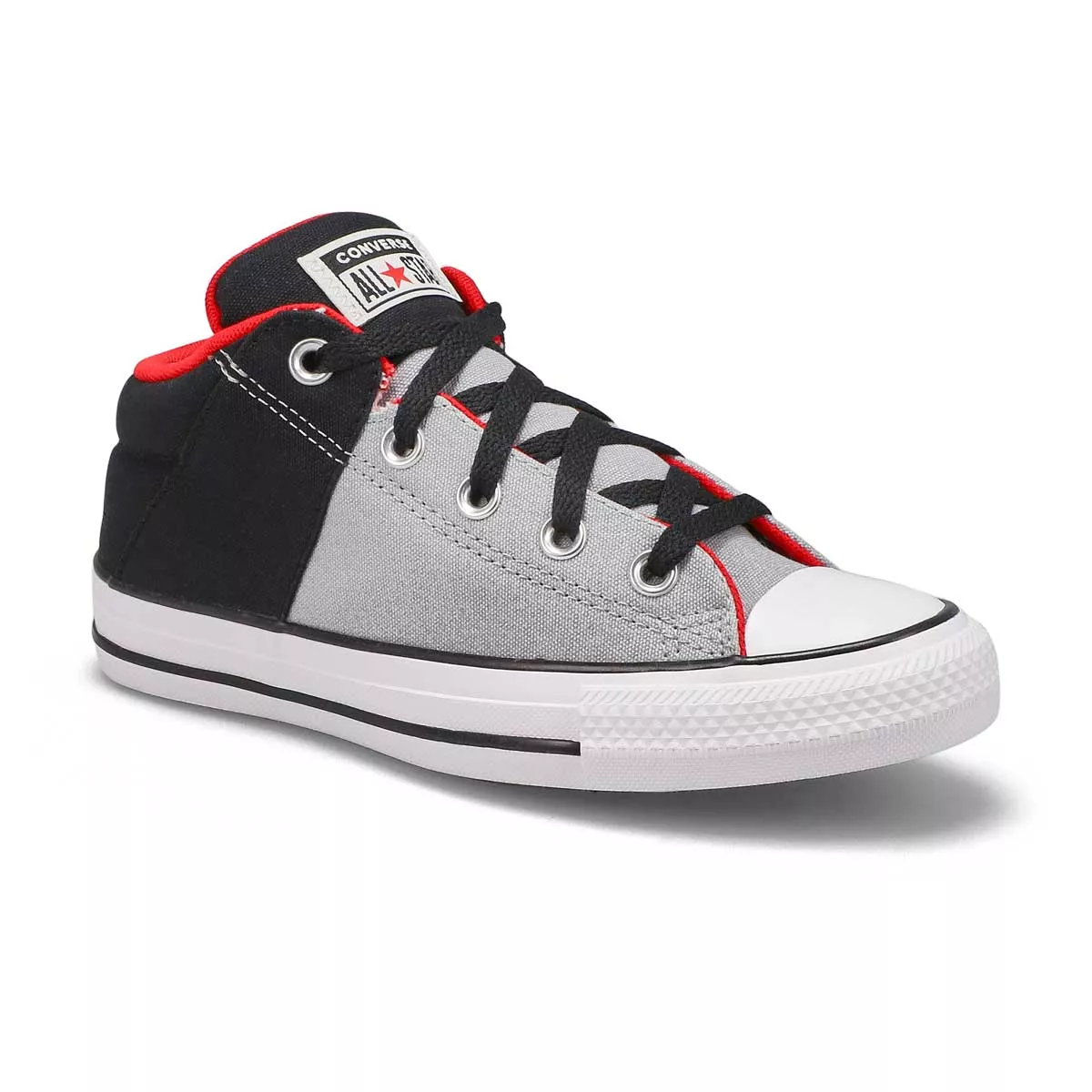 Affordable Converse, Boys' Chuck Taylor All Star Axel Sneaker - Ash Black Red 0123