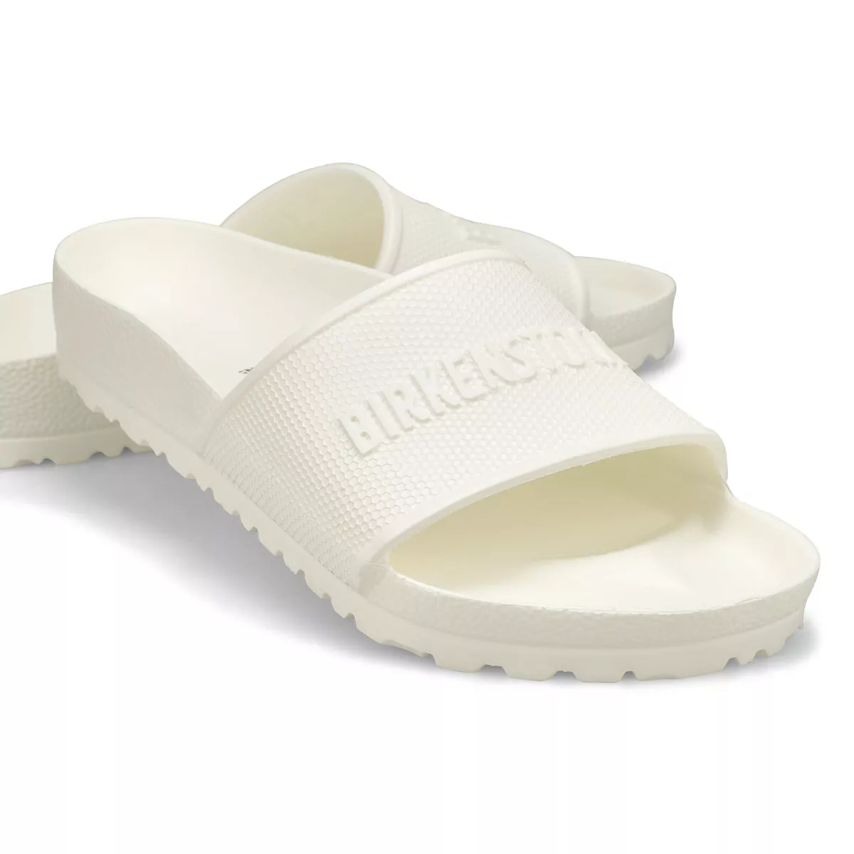 Affordable Birkenstock, Women's Barbados EVA Slide Sandal - White 0120