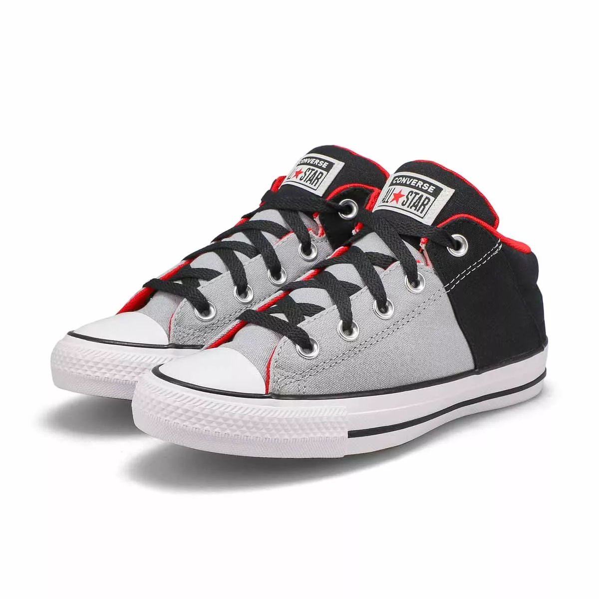 Affordable Converse, Boys' Chuck Taylor All Star Axel Sneaker - Ash Black Red 0123