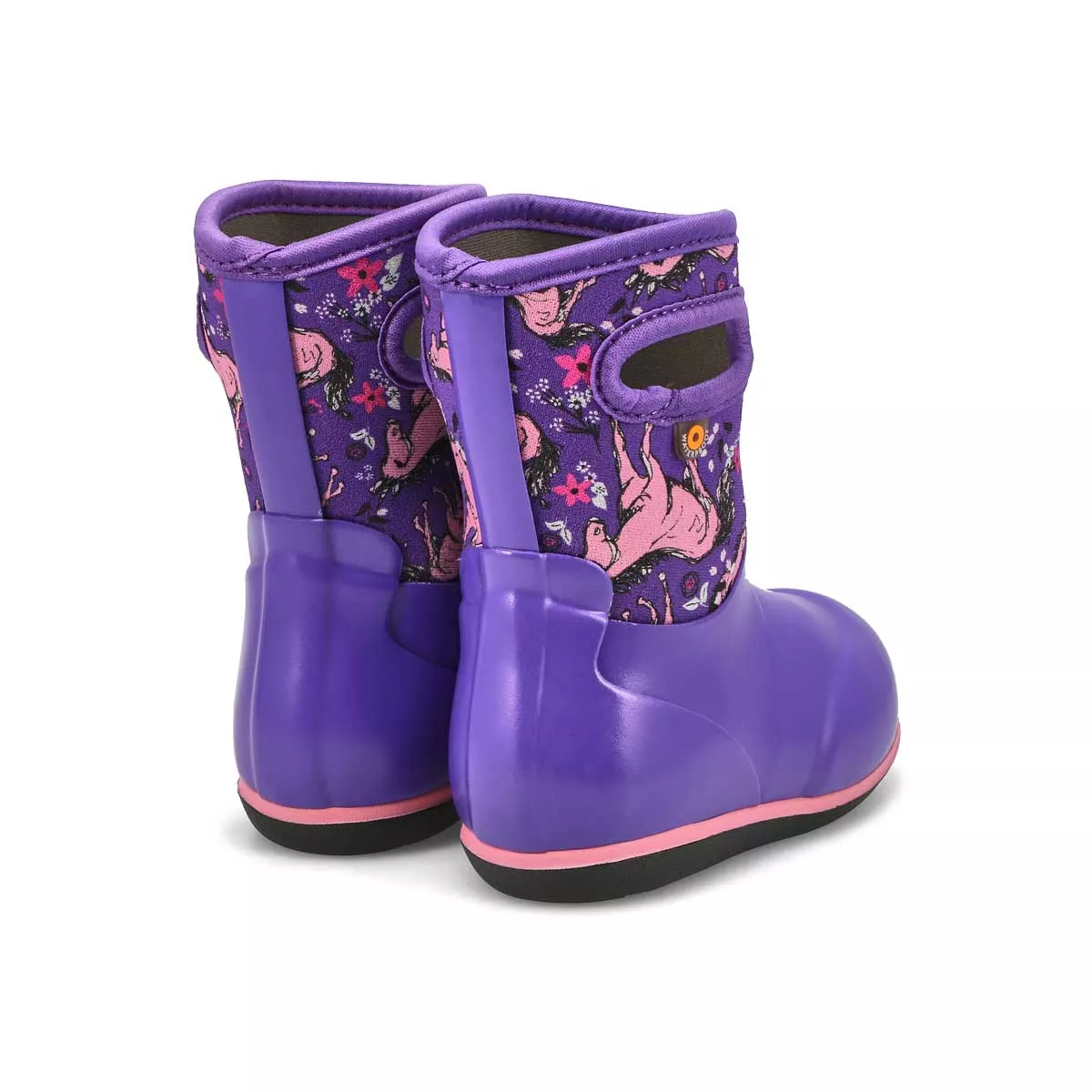 Affordable Bogs, Botte CLASSIC UNICORN AWESOME, violet, bébés 0125