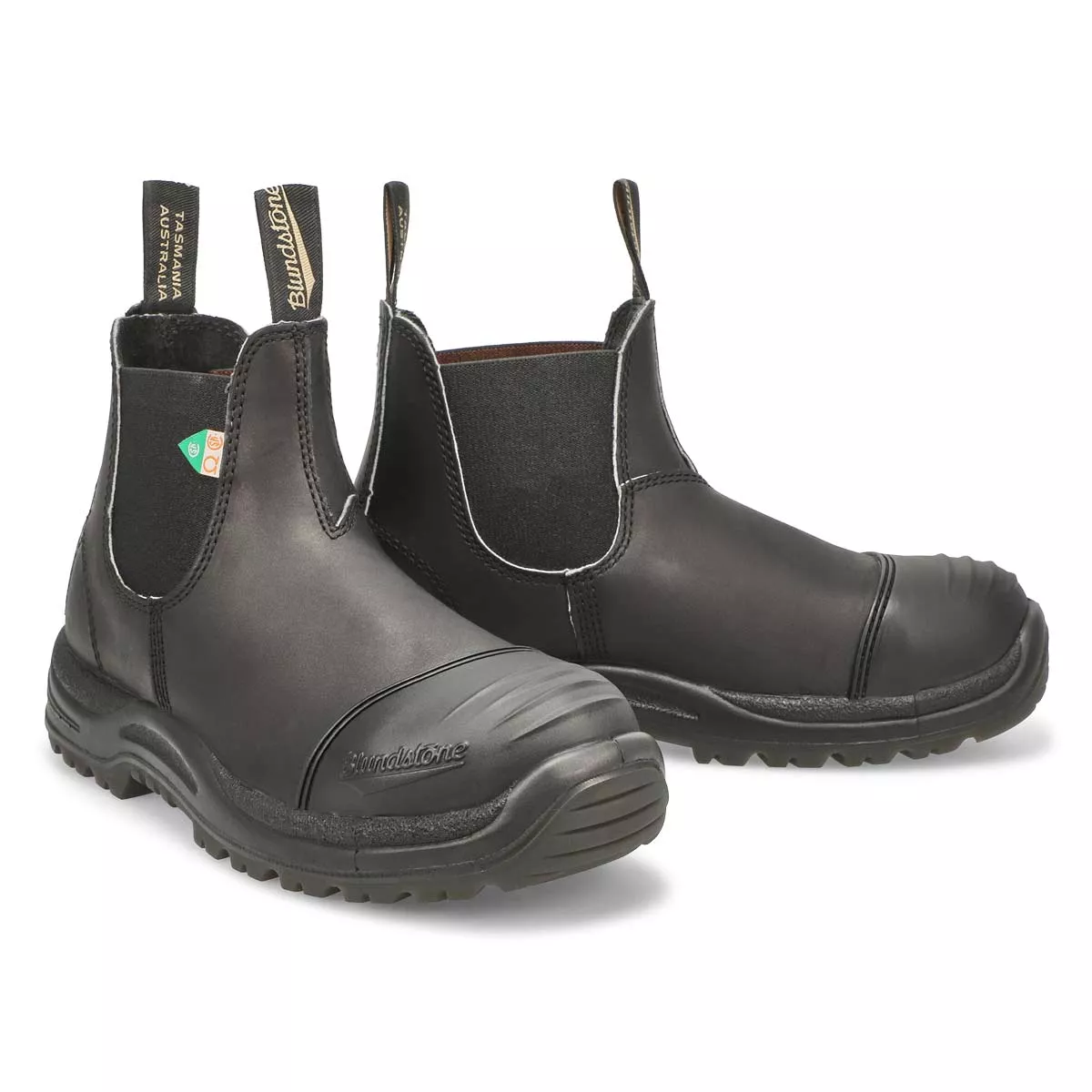 Cheap Blundstone, Botte 164 CSA GREENPATCH, noir, unisexe 0131