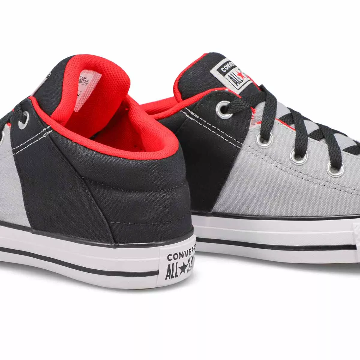 Affordable Converse, Boys' Chuck Taylor All Star Axel Sneaker - Ash Black Red 0123