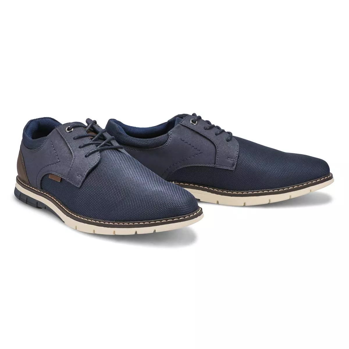 Affordable SteveMadden, Men's Royce Lace Up Casual Oxford - Navy 0116