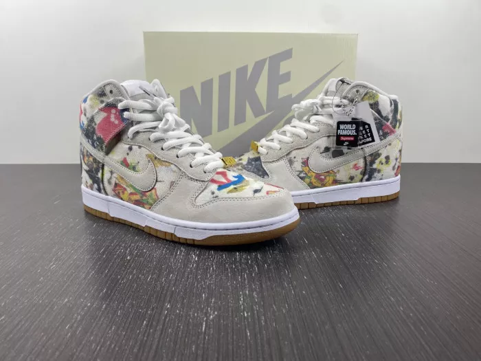 Affordable Nike SB Dunk High Supreme Rammellzee FD8779-100 0117