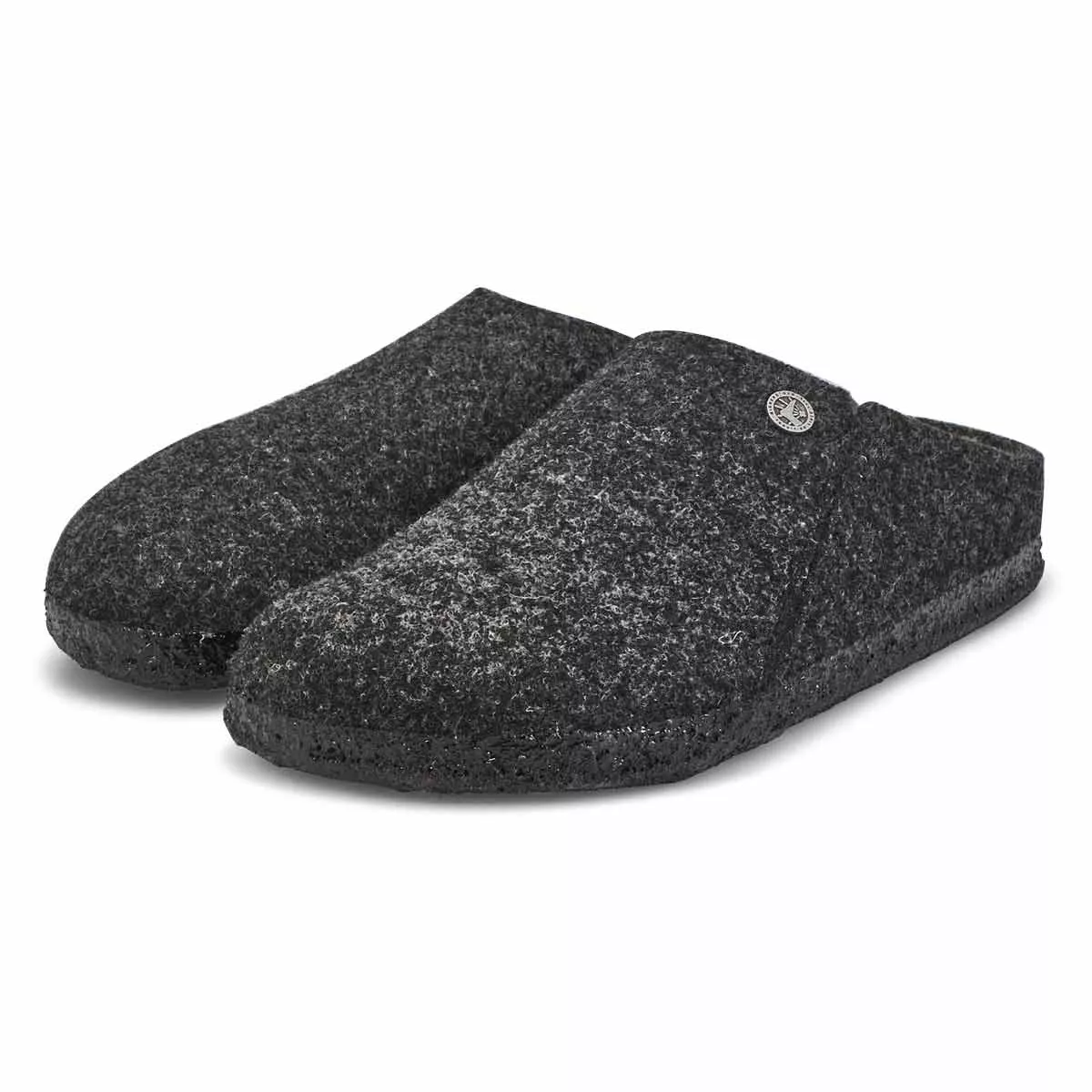 Affordable Birkenstock, Pantoufle ZERMATT SHEARLING, anthracite, hommes 0120