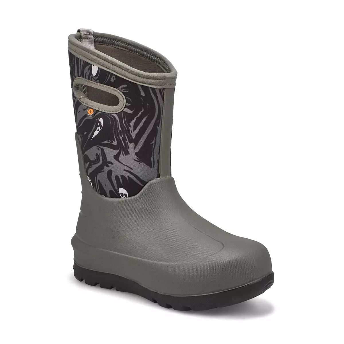 Affordable Bogs, Botte d'hiver NEO-CLASSIC SPOOKY, gris, garçons 0122