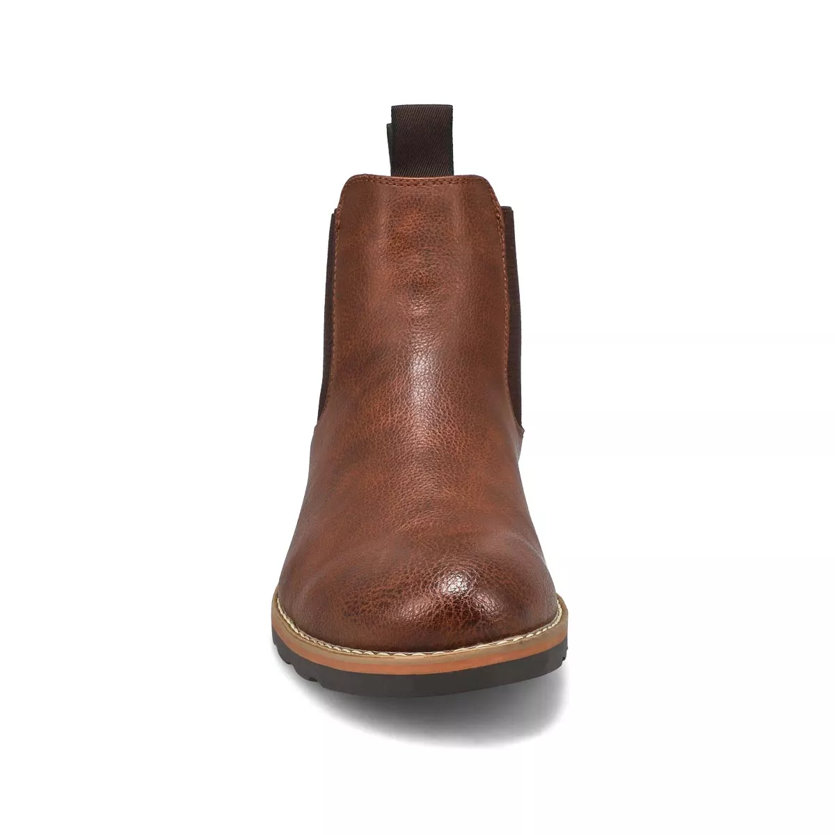 Affordable SteveMadden, Men's Bastiann Waterproof Chelsea Boot - Cognac 0116