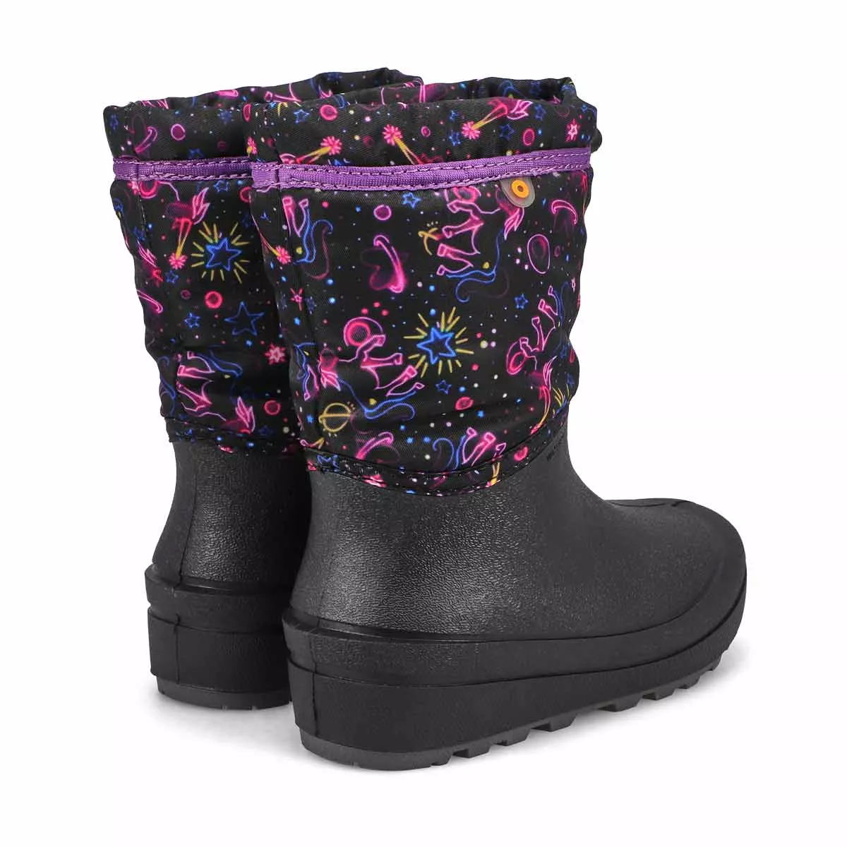 Affordable Bogs, Botte d'hiver SNOW SHELL NEON UNICORN, filles 0125