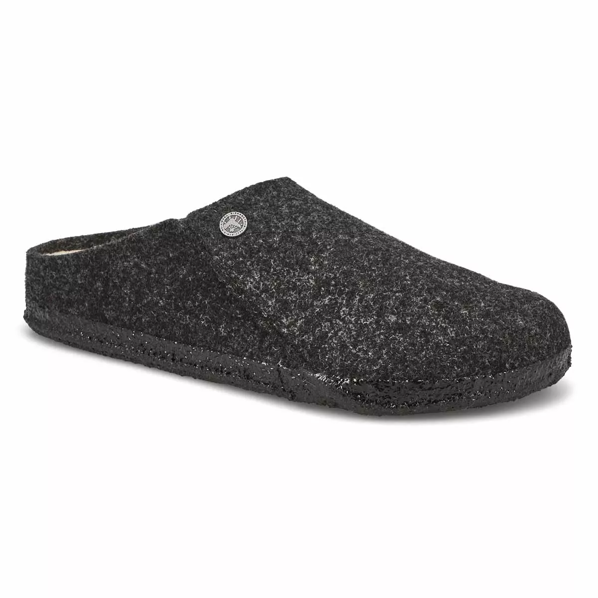 Affordable Birkenstock, Pantoufle ZERMATT SHEARLING, anthracite, hommes 0120