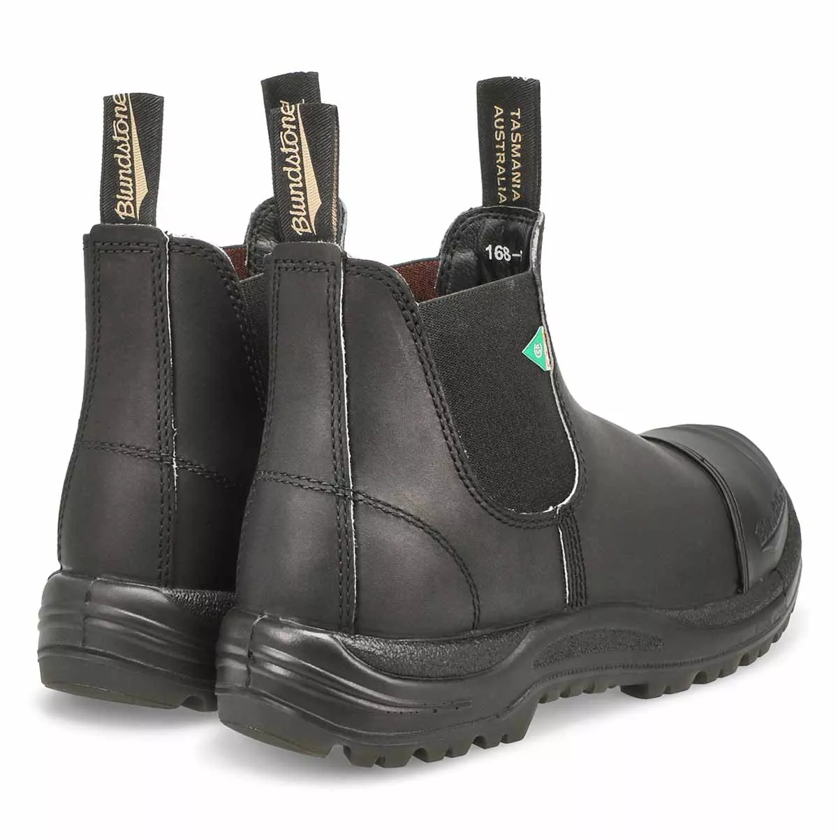 Cheap Blundstone, Botte 164 CSA GREENPATCH, noir, unisexe 0131