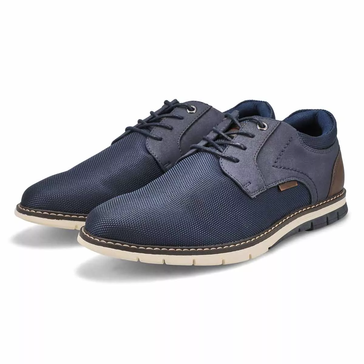 Affordable SteveMadden, Men's Royce Lace Up Casual Oxford - Navy 0116