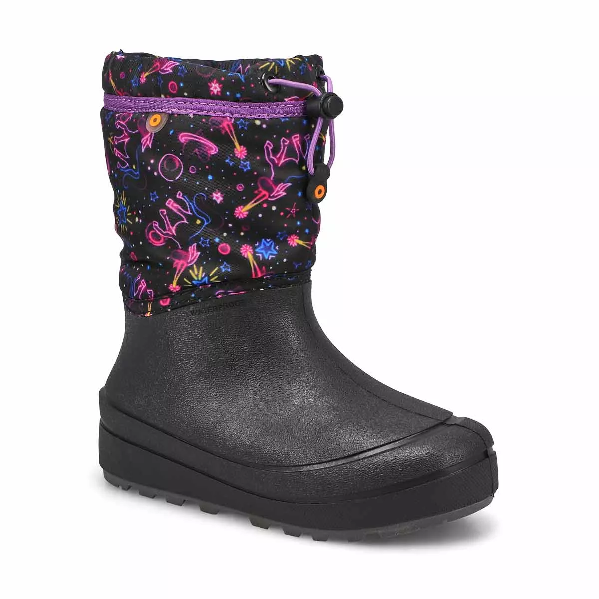 Affordable Bogs, Botte d'hiver SNOW SHELL NEON UNICORN, filles 0125