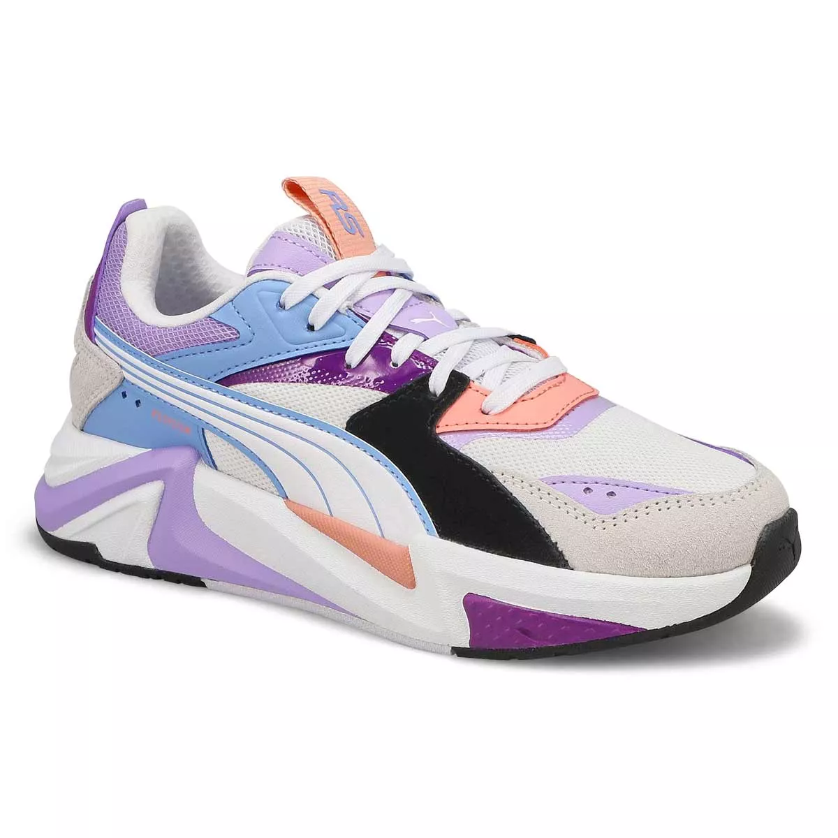 Affordable Puma, Women's Rs-Pulsoid Sneaker - White Violet Black 0201