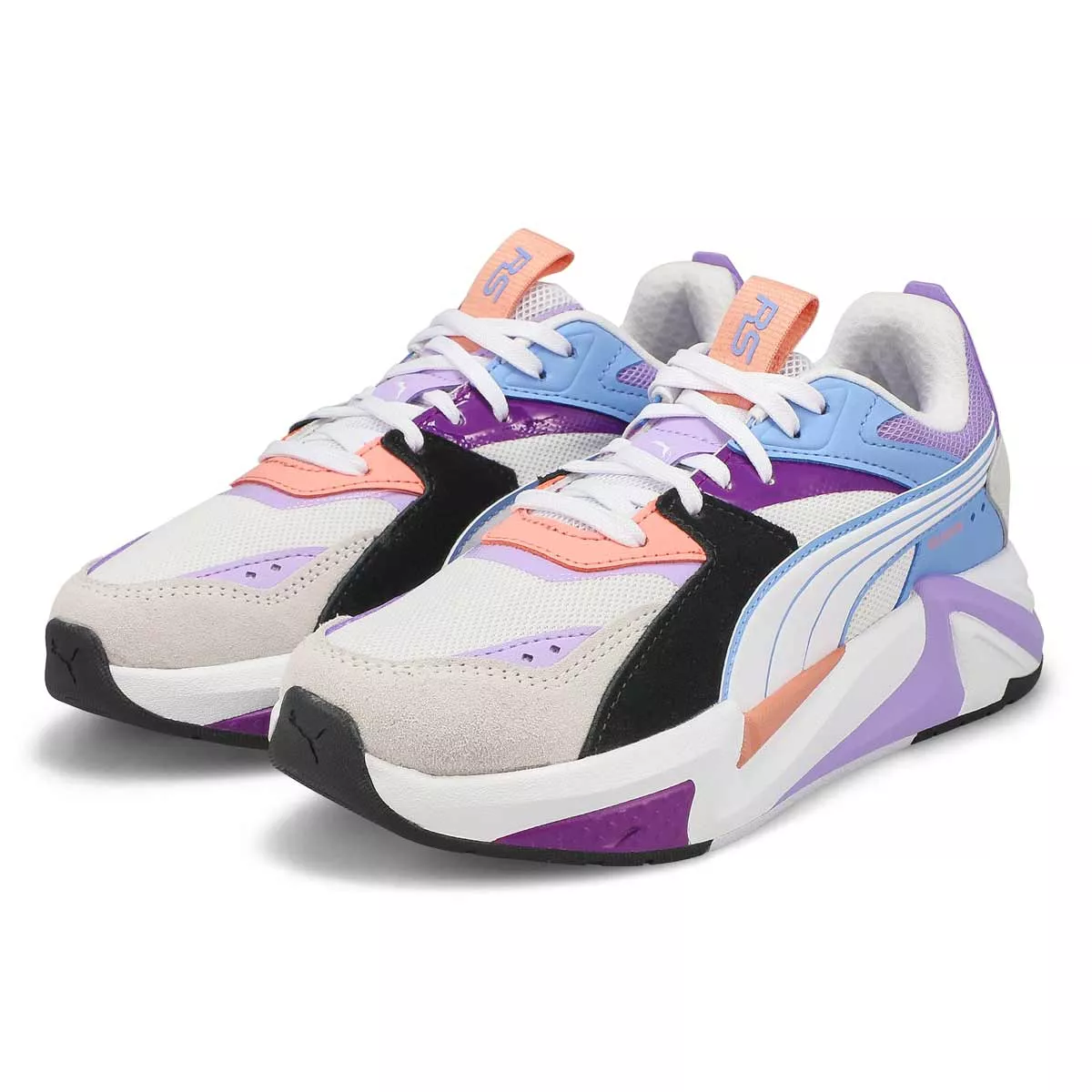 Affordable Puma, Women's Rs-Pulsoid Sneaker - White Violet Black 0201