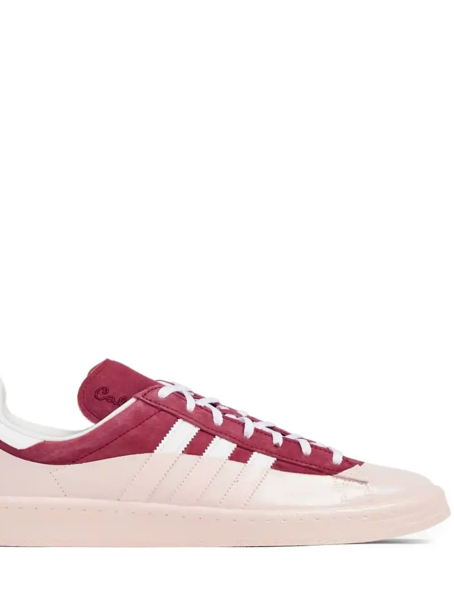 Cheap  panelled adidas lace-up  0214