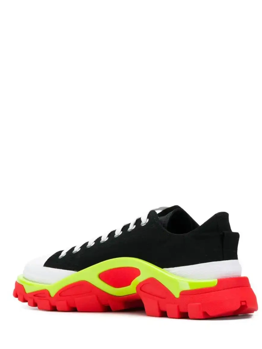 Cheap contrast sole Simons Raf adidas low-top cotton x  Raf by Simons Detroit Runner  0221